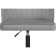 Computer chair Dani Metal/velor, black/dark gray 62x62x80 cm