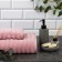 Trick Ethel "Waves" pink, 70x130 cm, 100% cotton, 460 g/m2