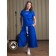 Women's costume chill, size 54, cornflower color