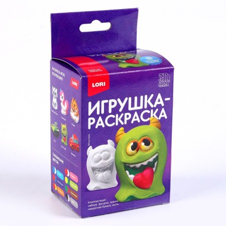 Игрушка-раскраска 3D Art «Монстрик»-1