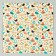 Paper napkins "Easter" 25x25 cm, set 20 pcs.