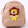 Bag for the doll "Leo", brown color