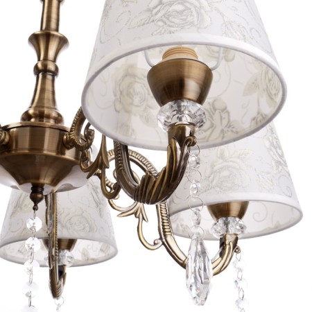 Virginia chandelier 5x40W E14 bronze 58x58x76 cm Bayerlux-9