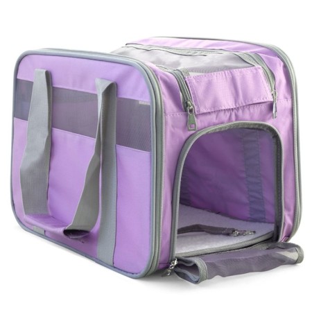 Bag-carrier "Techno" for animals, 40 x 25 x 28 cm, lilac-3