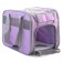Bag-carrier "Techno" for animals, 40 x 25 x 28 cm, lilac