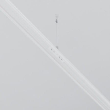 The connector is a straight line for the round low -profile busbar Exility, white-4