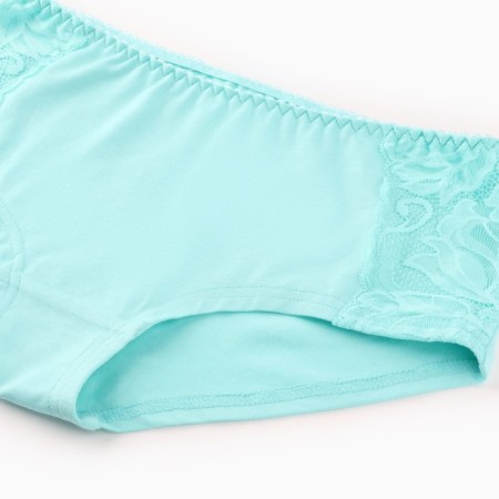 Panties Female shorts, turquoise color, size 48-1