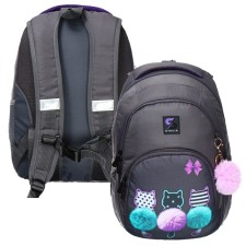 Youth backpack, 42 ​​x 31 x 13 cm, ergonomic back, Stavia 