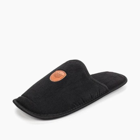 Slippers # 2 male, size 38.5, black color
