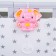 Musical Suspension "Elephant", clockwork, on a crib, stroller, color mix, crumb I