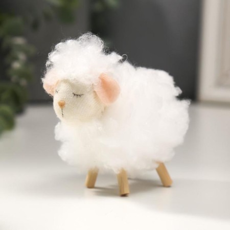 Easter souvenir "lamb - white cloud" 7.5x8x4.5 cm-3