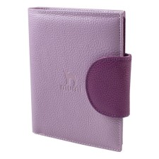 Cover for auto documents on the button, lilac color
