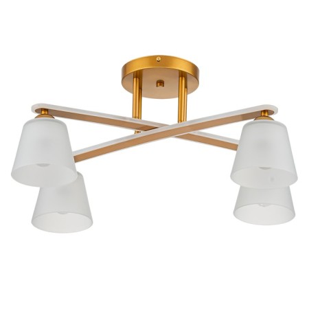 Ceiling light ESCADA, 1101/4PL. 4x60W, E27, 520x370x260 mm, color gold-1