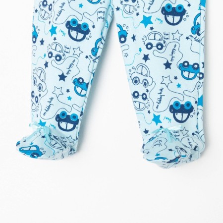 Children's sliders, blue/cars, height 80 cm-1