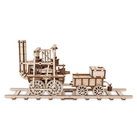 Wooden designer 3D Lokomotiv-8