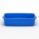 Toilet with a grid, 45x34x15 cm, blue/gray