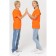 T -shirt for a boy, height 104 cm, orange color