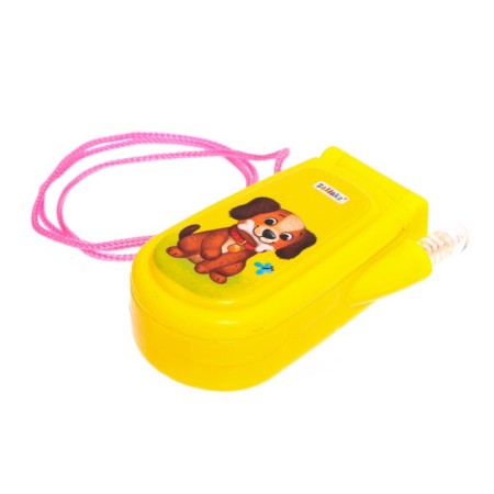 Musical phone "Pets", Russian voice acting, lighting effects, works from batteries, mix-5