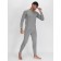 Thermal underwear is male, size 46-48, the color is light gray