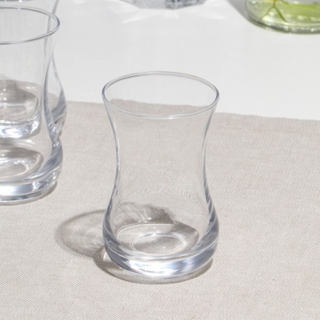 A set of tea glasses "Armud", glass, d = 6 cm, h = 9 cm, 150 ml, 6 pcs-1