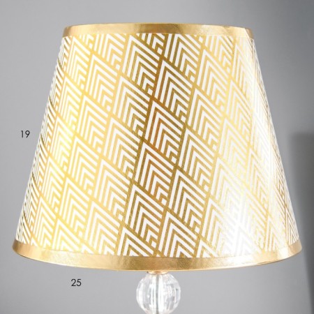 LUANA Table lamp E27 40W gold 25x24x41 cm Risalux-4