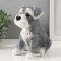 Figure "Mittel puppy" height 17 cm, width 11.5 cm, length 16.5 cm