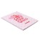 A5 BUSINESS BLOCK, 64 sheets in the pink style cage, integral cover, glossy lamination, selective varnish, offset block, mix