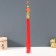 Plastic suspension, textiles "Chinese flashlight with a knot of happiness" red 3x3x31 cm