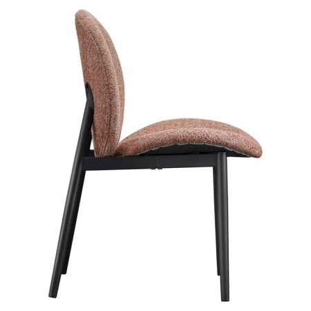 Bente chair, 490 × 620 × 860 mm, pink color-6