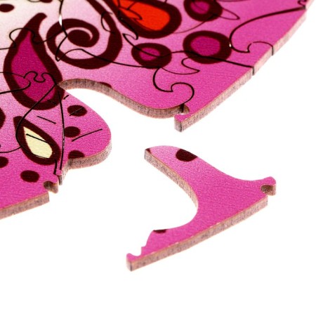 Figure puzzle "Mandala", a series "Funny toys"-3