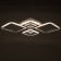 Causteen with PDU 1145/4WT LED 108W 3000-6000k+Basmer base is white 78x50x9 cm Bayerlux 5250