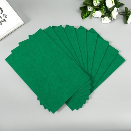 Hard felt 1 mm 20x30 cm green-1