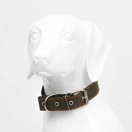 Sprinkle collar with lining, 72 x 3.5 cm, Osh 45-60 cm, khaki-2