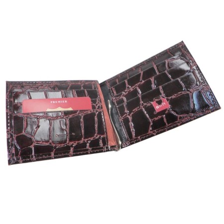 Buying clip, burgundy color-1