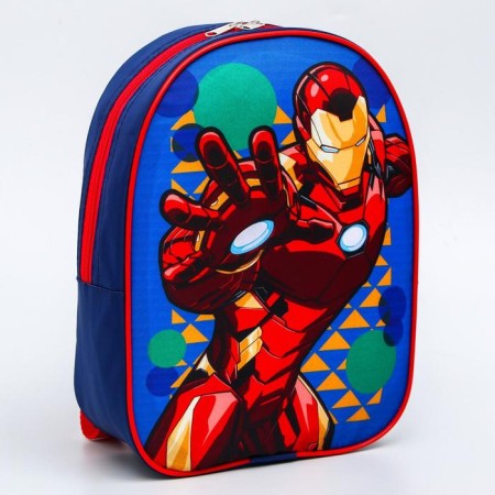 Baby backpack, lightning department, 21 cm x 9 cm x 26 cm "Iron Man", Avengers-4