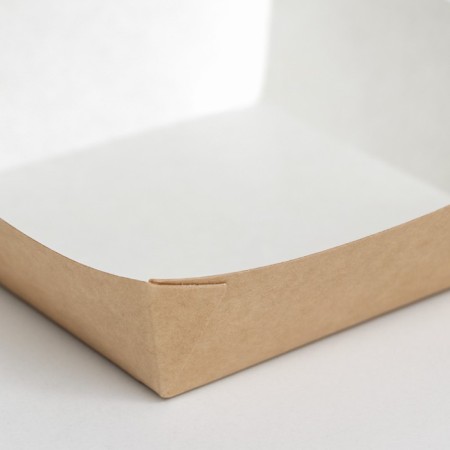 Packaging for hot dogs, potatoes of free, craft 13.9 x 13.9 x 4 cm-1