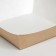 Packaging for hot dogs, potatoes of free, craft 13.9 x 13.9 x 4 cm
