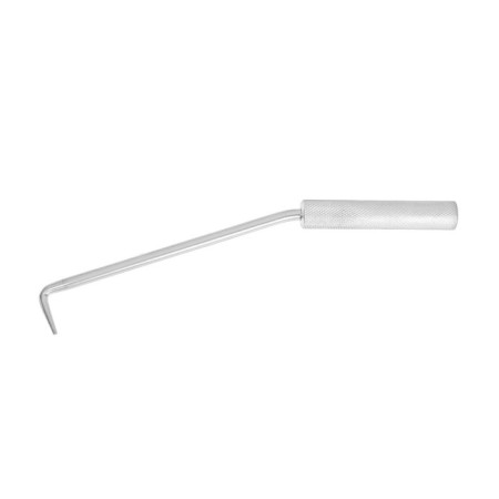 Hook for knitting reinforcement scrap, galvanized handle, 245 mm-5
