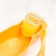 Walking car carpet with a curly bottle, 250 ml, yellow