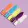 Sparkles for the decor "flicker", a set of 12 bottles, small, colorful