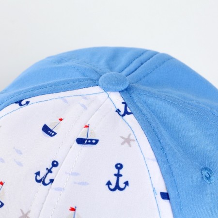 Baby cap for the boy "Sailor", rn. 48-50-2