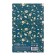 Diaumer of the undathed A5, 128 sheets "Flowers. Pattern", hard cover, glossy lamination