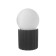 Table lamp "Moon" LED 1x40W E27 Black 11x11x21cm