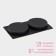 Baking uniform “Biscotto”, silicone, 34.5 × 20 × 3 cm, 2 cells (d = 16 cm), black color is black