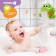 The bath toy "Frog", bubbles, on suction cup
