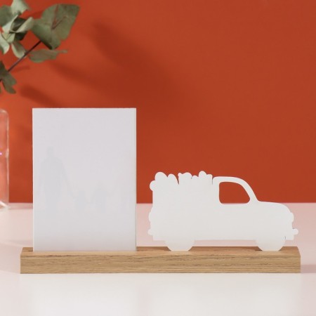 Photo frame wood, acrylic 10x15 cm "Truck" 4x27.3x14 cm-2