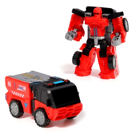 Set of robots "Autobots", 2 pieces, policeman and firefighter-1