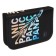 Penal 1 section 140 x 210 x 40 mm, folding pocket and cosmetic bag, fabric, calligrata topontent "Call Panic"