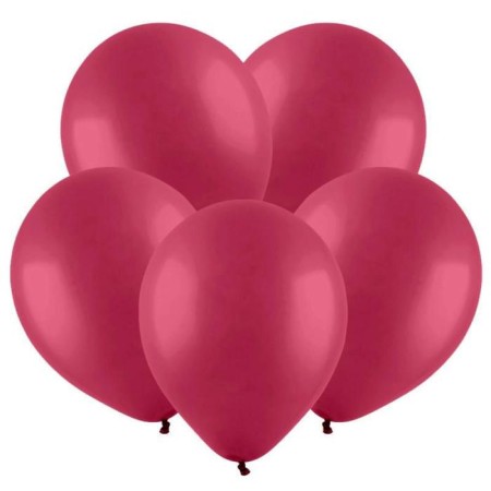 Latex ball 12 "Pastel, Burgundy, set of 100 pcs.