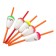 Flot Yaman "cone" through, foam, 1.1 g, color mixt. 5 pcs.